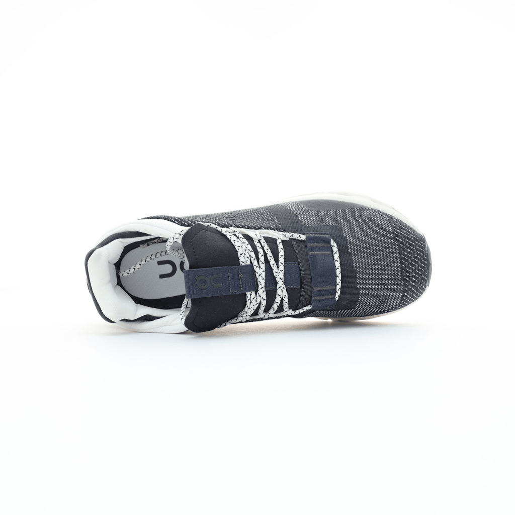 On Cloudnova Black White Sneakers
