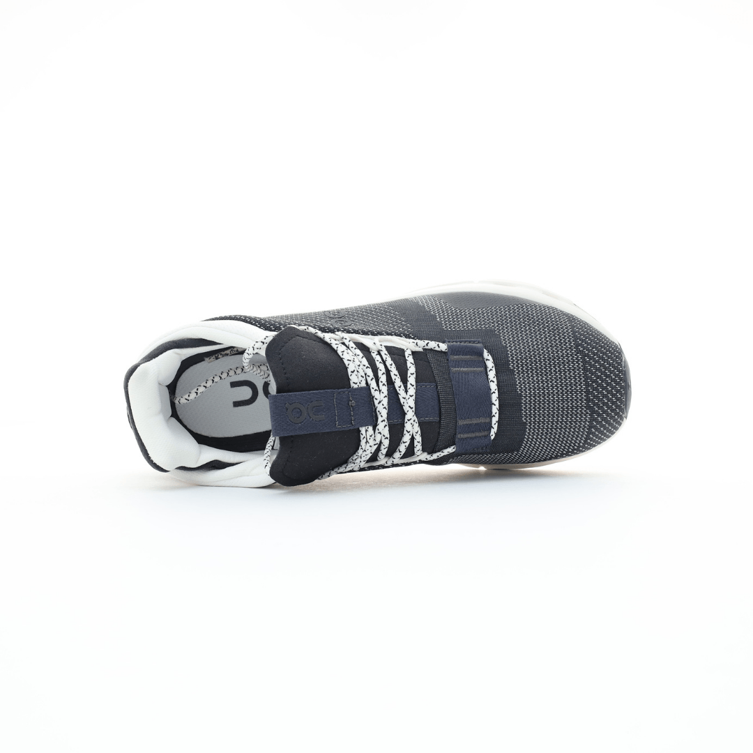 On Cloudnova Black White Sneakers