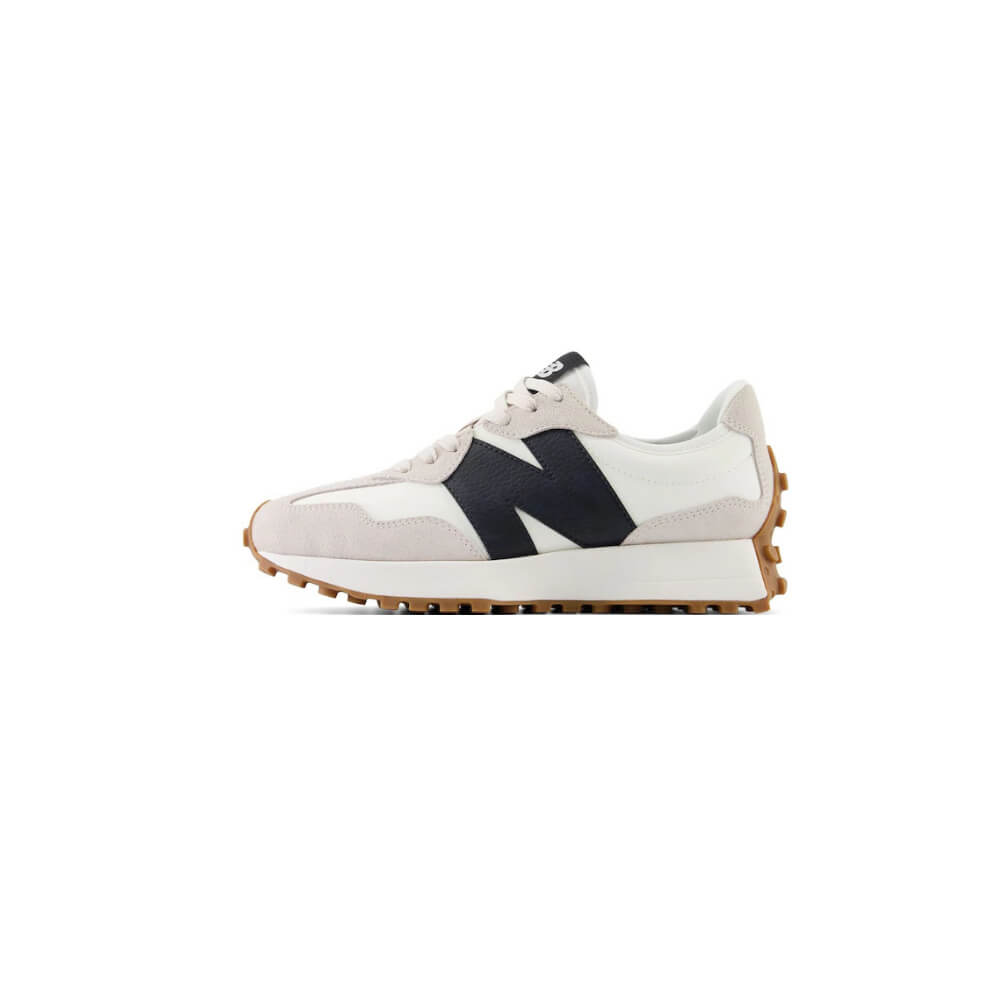 New Balance 327 White Beige Black
