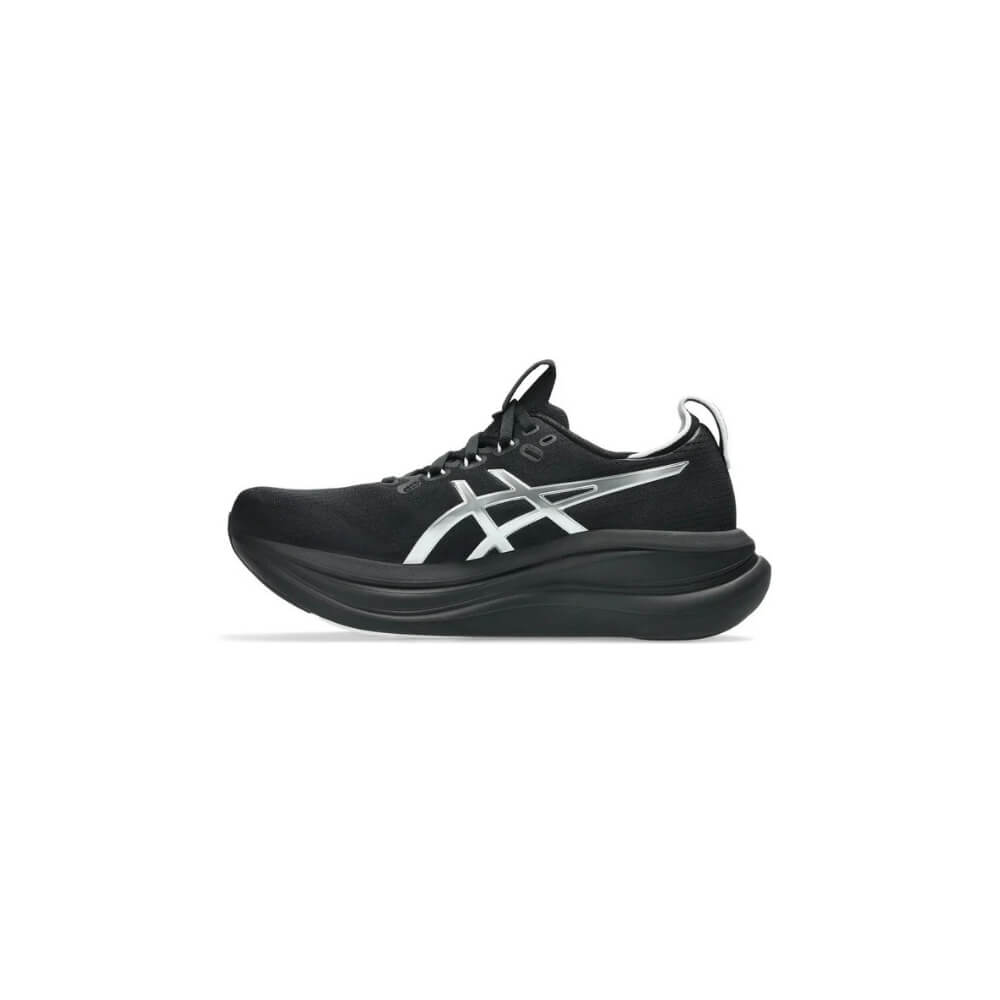 ASICS Gel-Nimbus 28 Platinum "Black/Silver" Running Shoes
