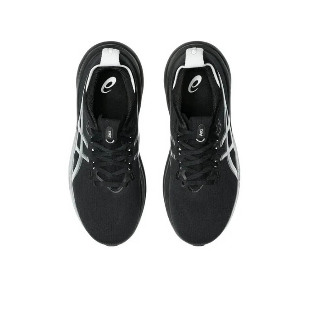 ASICS Gel-Nimbus 28 Platinum "Black/Silver" Running Shoes