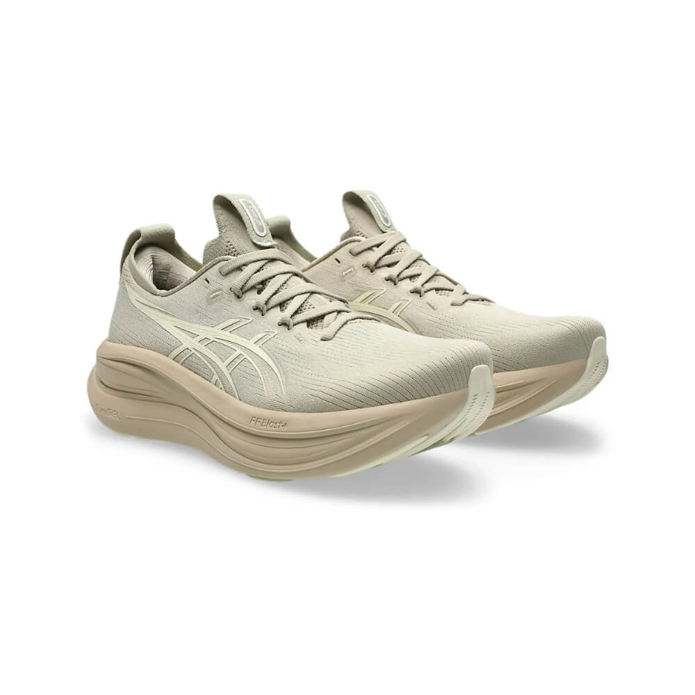 ASICS Gel-Nimbus 28 "Light Grey/Cream" Running Shoes