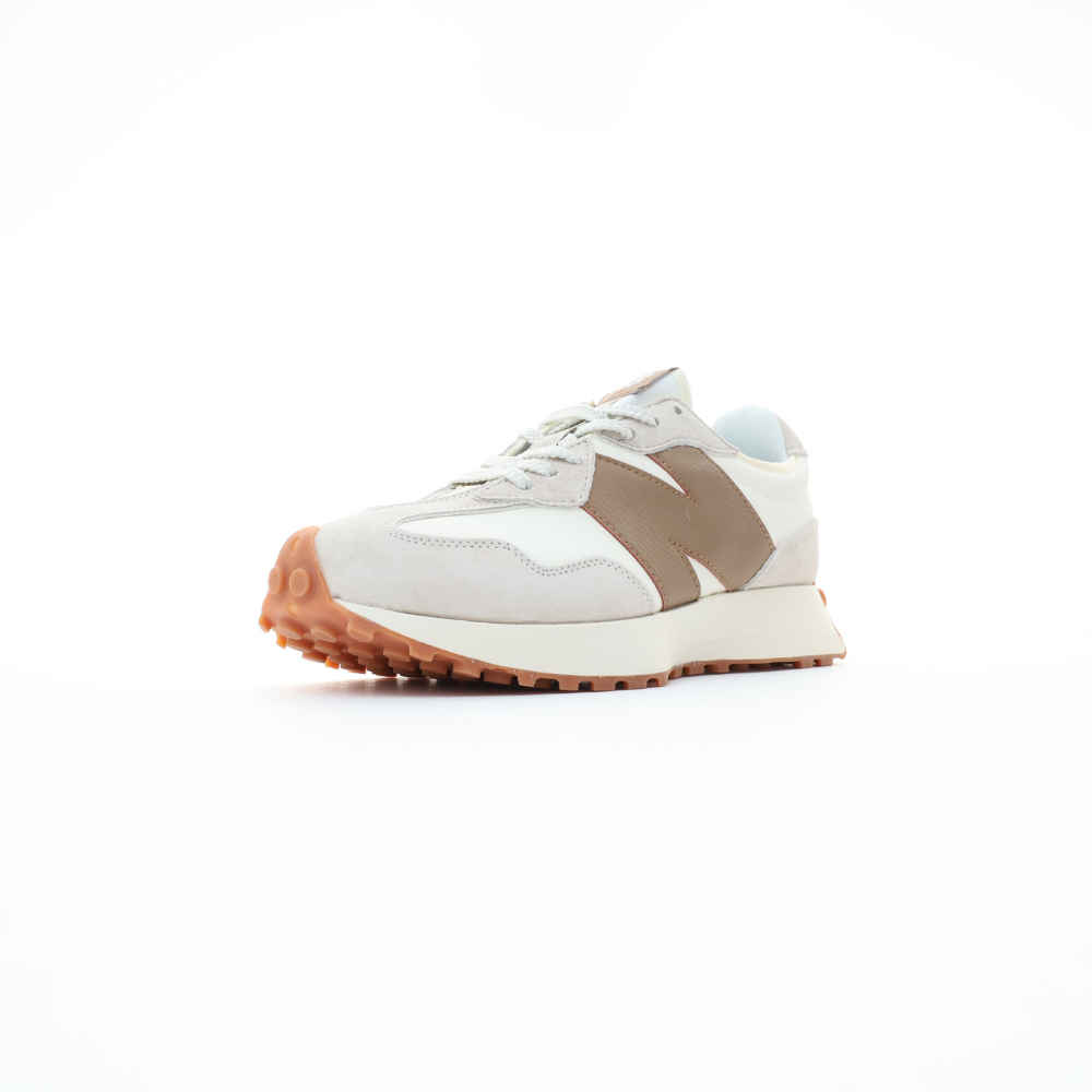 New Balance 327 White Beige Gum