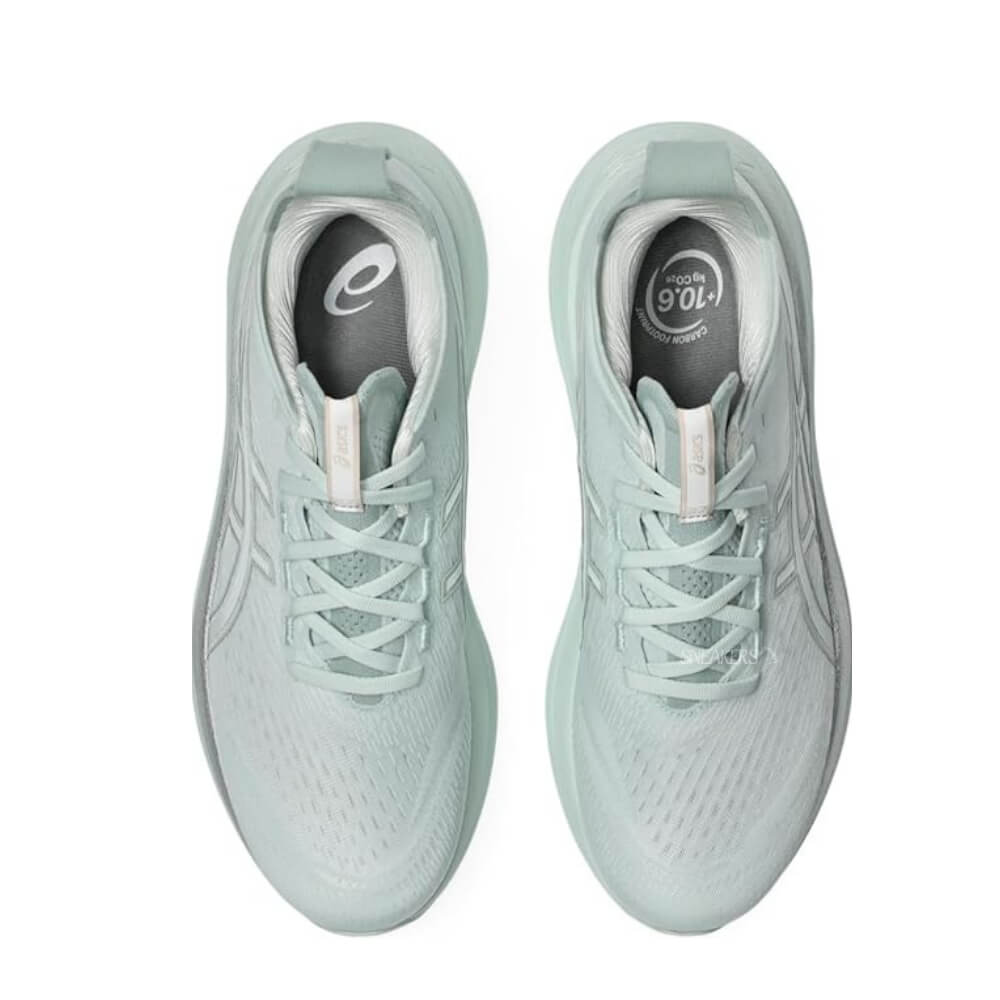 Asics Gel-Nimbus 27 running shoe light blue unisex