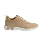 Hermès Trail Leather Sneakers Beige Blanc