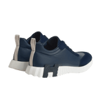 Hermès Trail Leather Sneakers Navy Blue