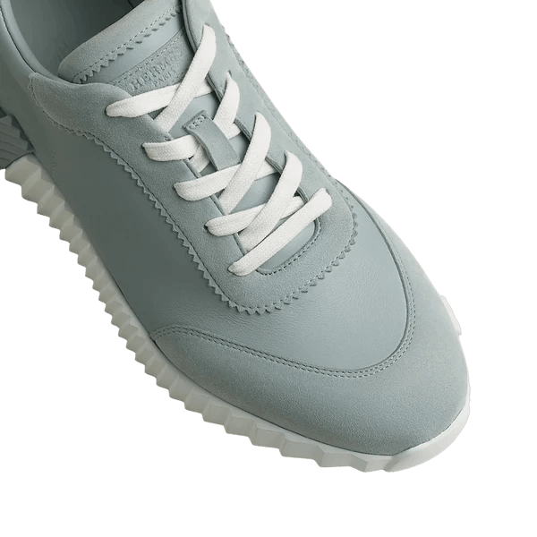 Hermès Trail Leather Sneakers Light Grey