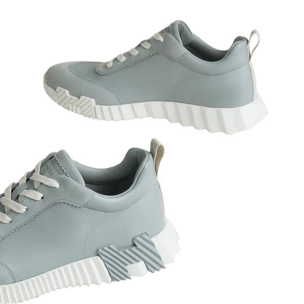 Hermès Trail Leather Sneakers Light Grey