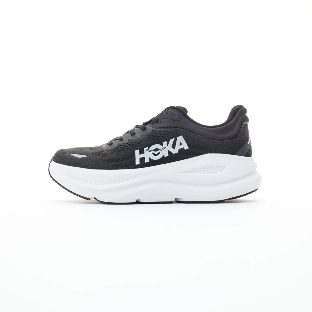 HOKA Bondi 9 – Black/White