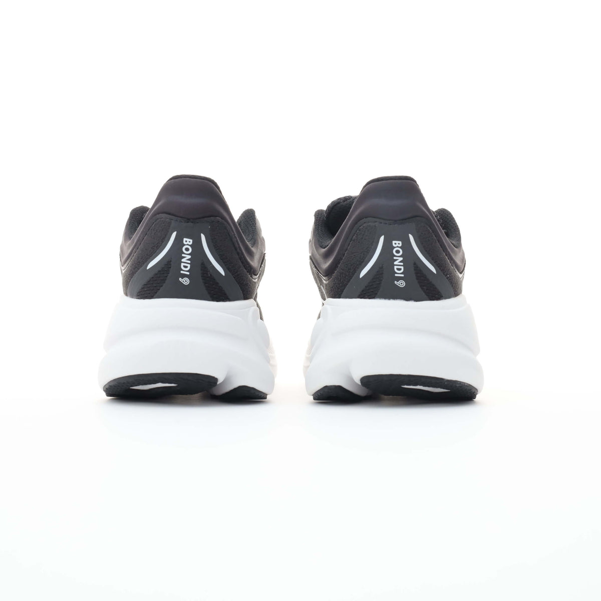HOKA Bondi 9 – Black/White