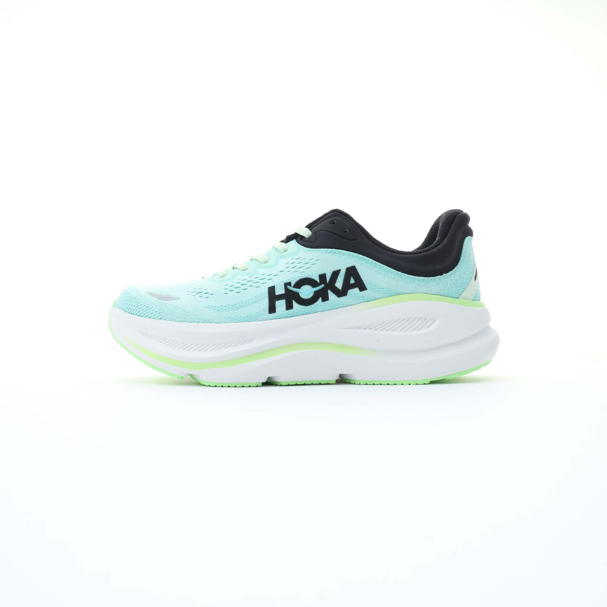 HOKA Bondi 9 – Blue Spark/Mint Fluorite