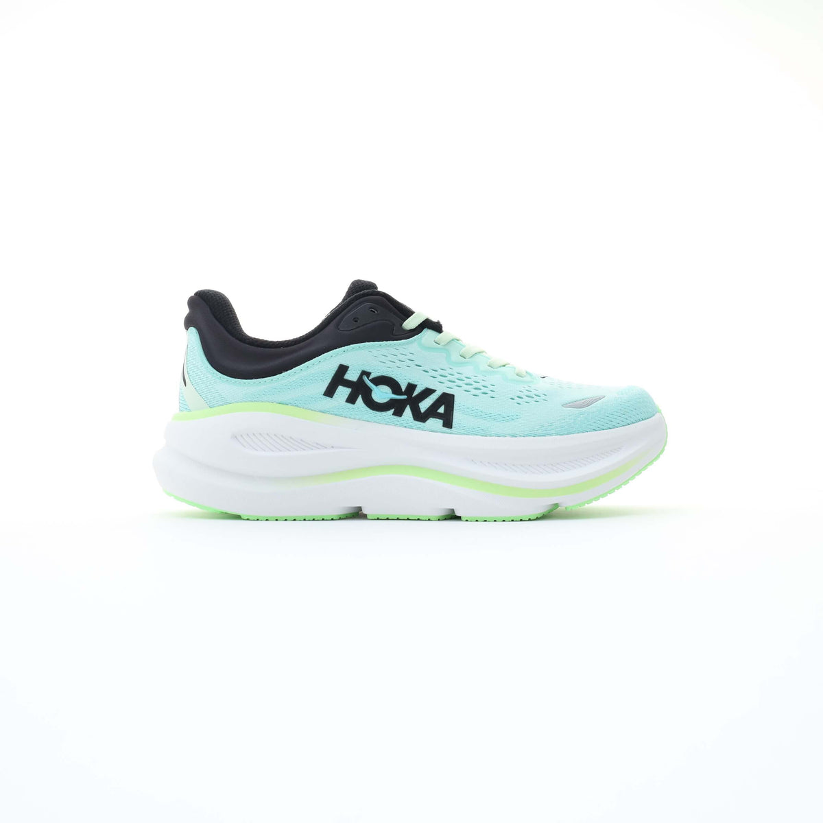 HOKA Bondi 9 – Blue Spark/Mint Fluorite