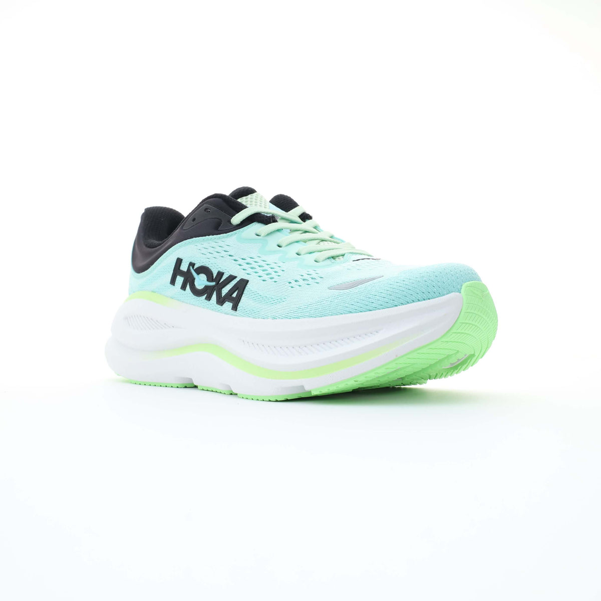HOKA Bondi 9 – Blue Spark/Mint Fluorite