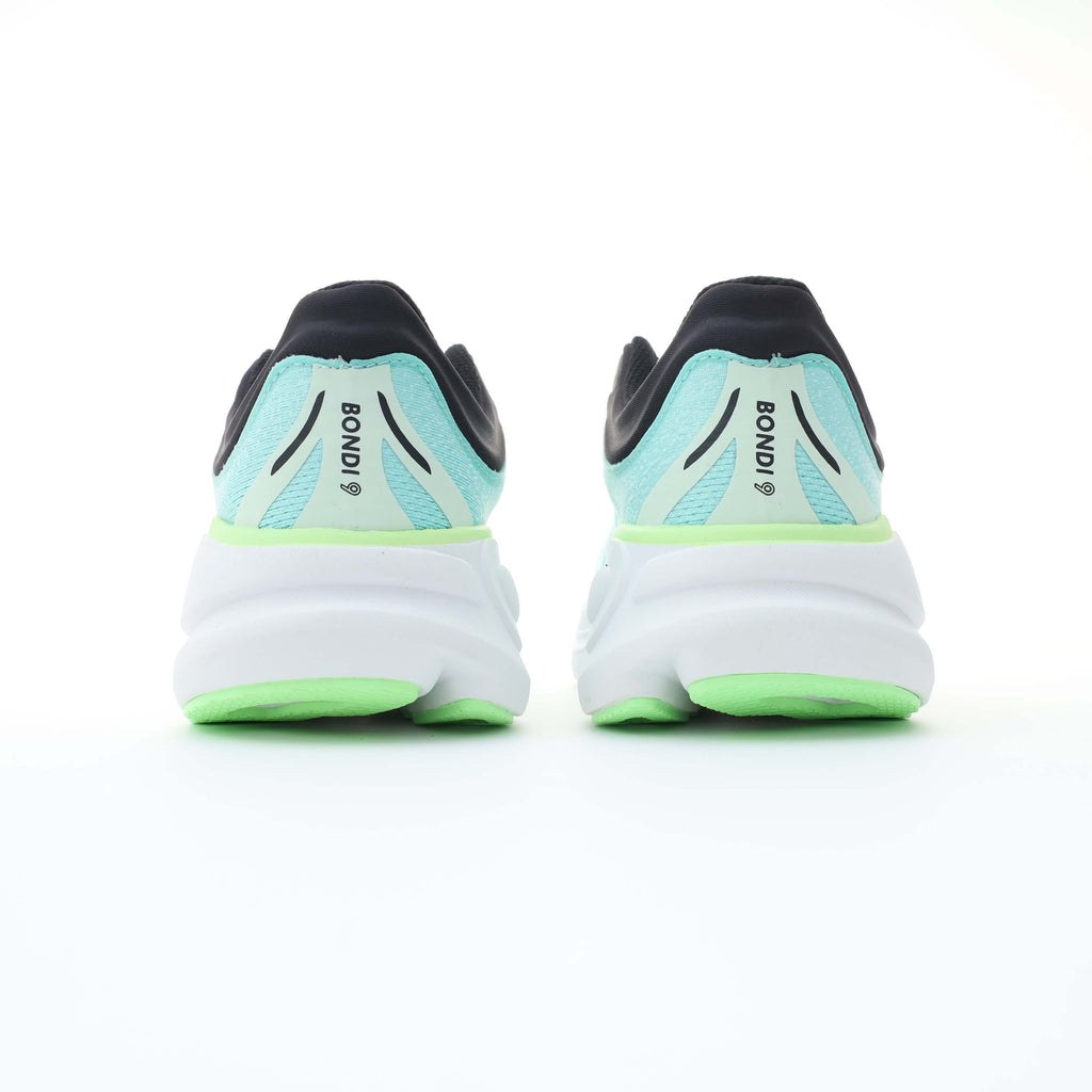 HOKA Bondi 9 – Blue Spark/Mint Fluorite