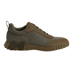 Hermès Trail Knit & Suede Sneakers Olive Green