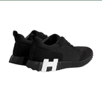 Hermès Trail Knit Sneakers Black White H